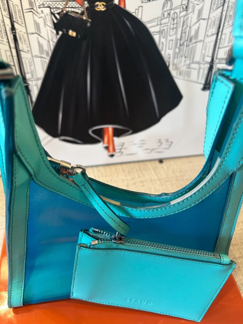 Staud Rey Mesh Tote - Picture 10 of 12